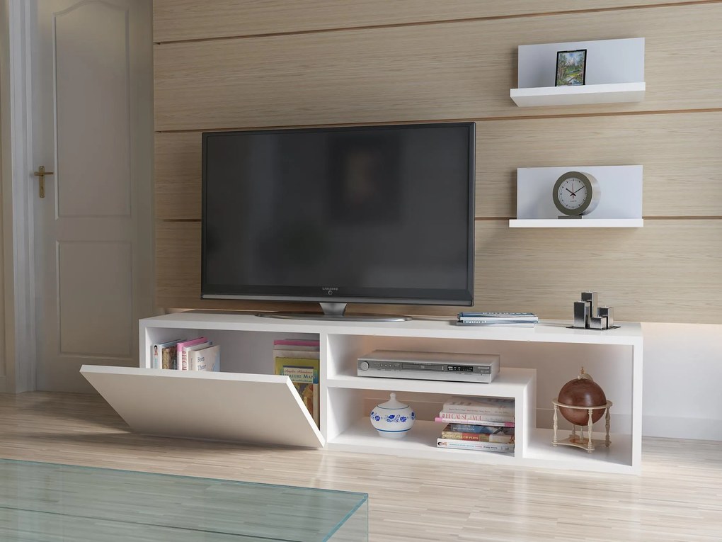 Mobilier living Zamial (alb). 1102665