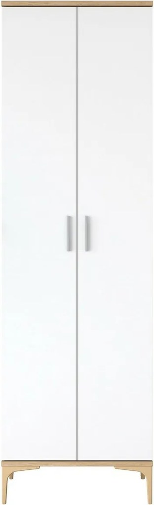 Dulap Jeny Walnut and White