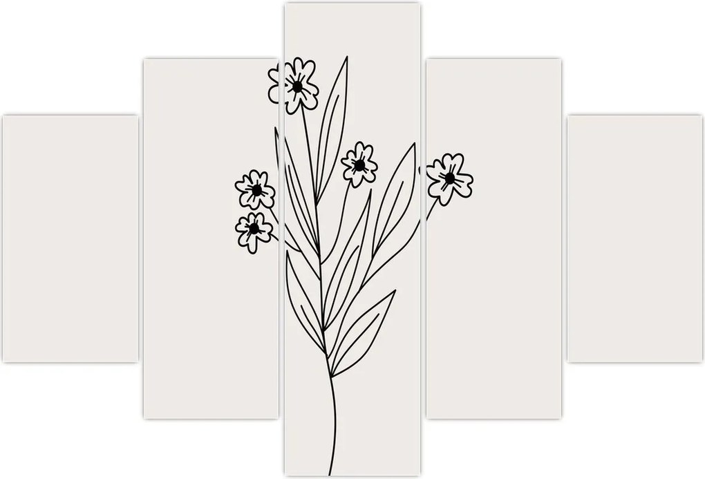 Tablou - Floare de pajiște N⁰1 (150x105 cm)