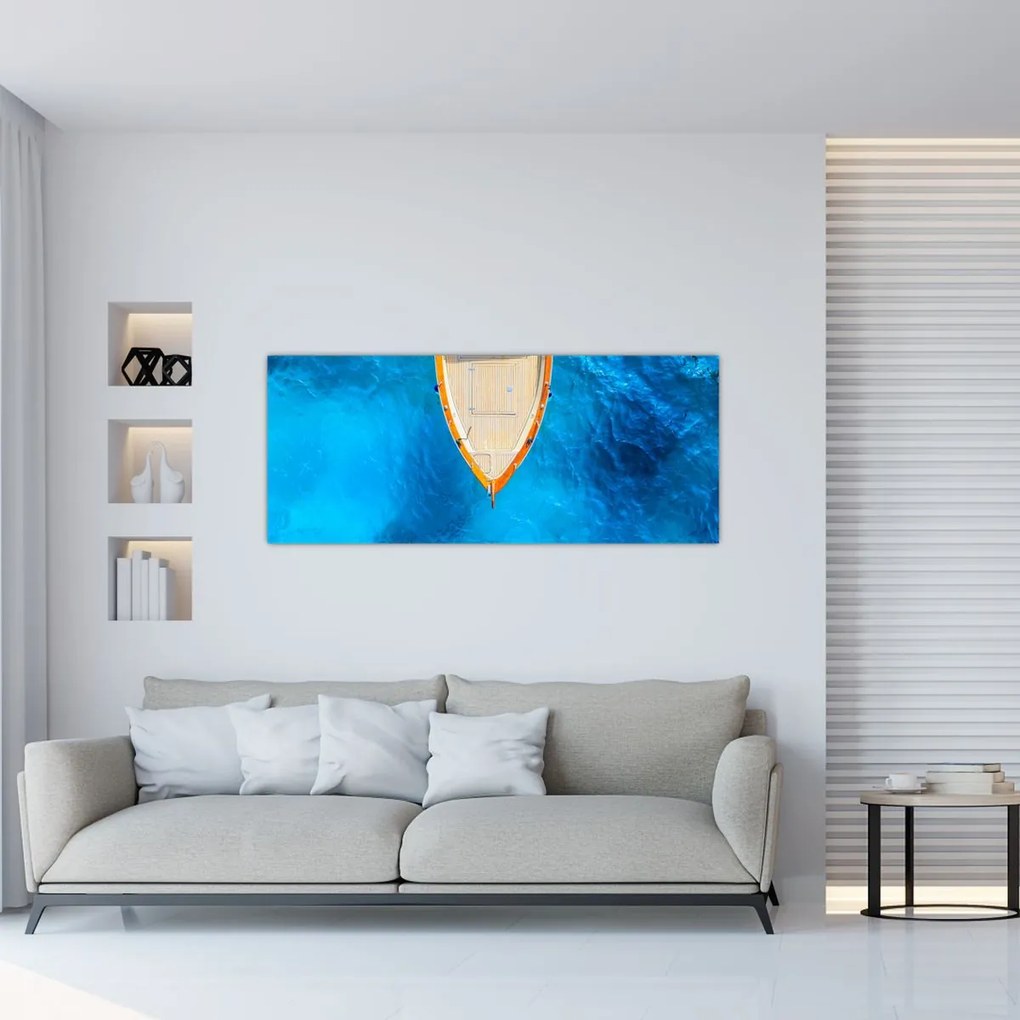 Tablou - Barca de vară (120x50 cm)
