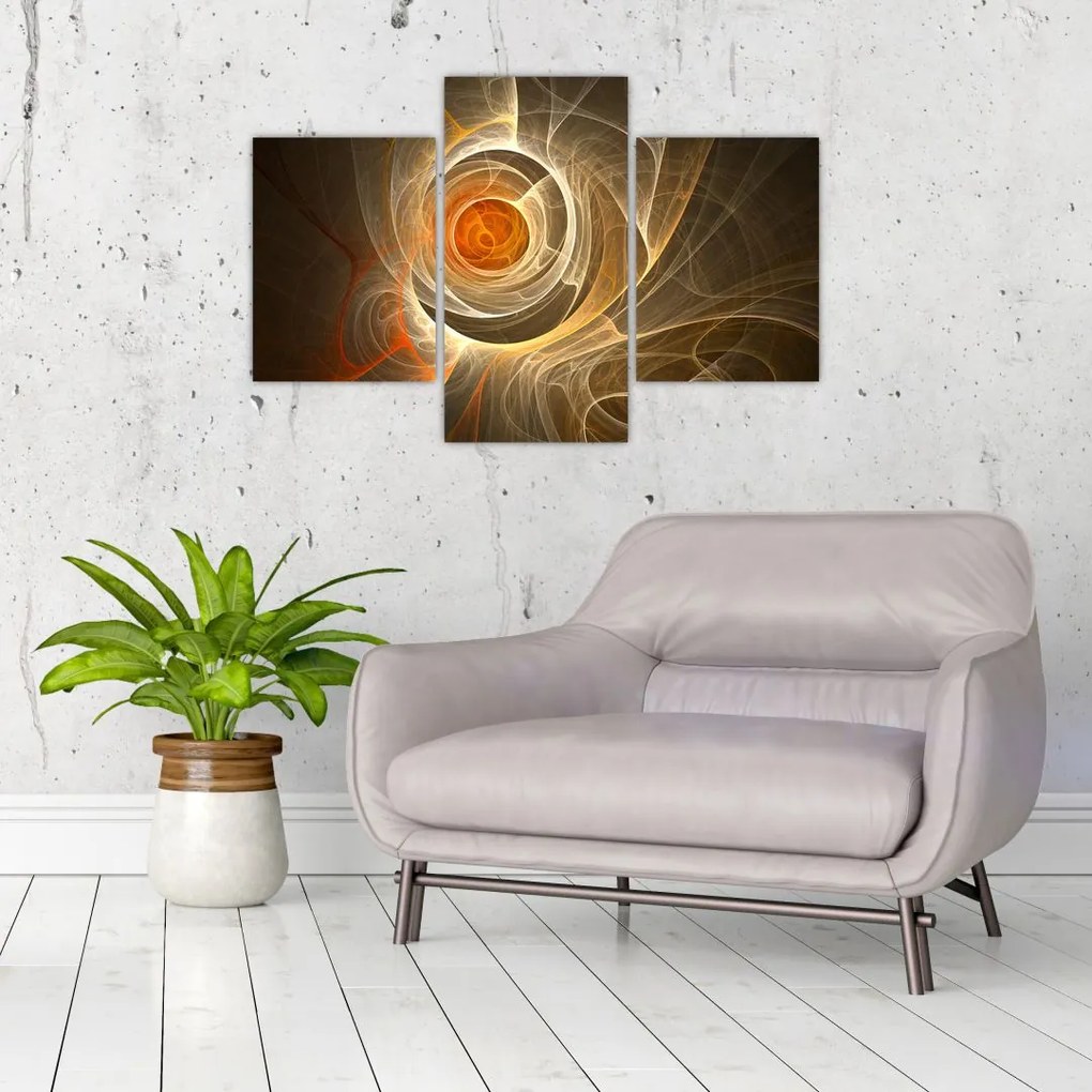Tablou cu abstracție (90x60 cm)