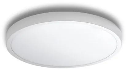 Plafoniera LED design slim MALTA R 30 3000K alba