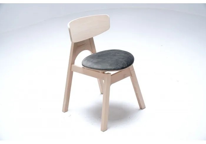 Scaun dining, natur, stofa, Rive Gauche