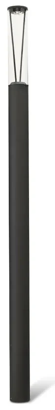 Stalp LED iluminat exterior simetric 360Âº IP65 RUSH 370cm 3000K CASAMBI