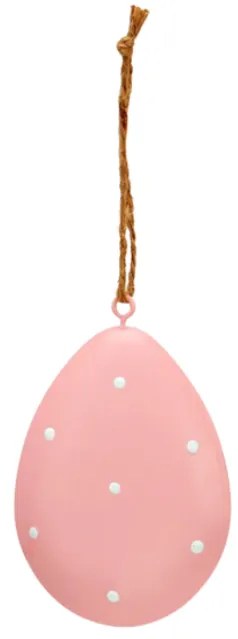 Oua metalice suspendate PASTEL EGG - mai multe culori Culoare: Portocaliu