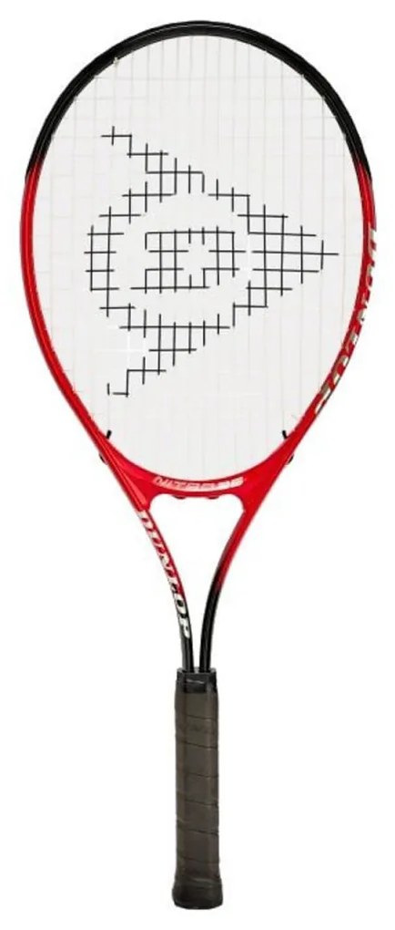 Racheta de tenis pentru copii Dunlop™ Nitro 25 Gooo, Din aluminiu, Lungime 63.5 cm, 9-12 ani, Rosu