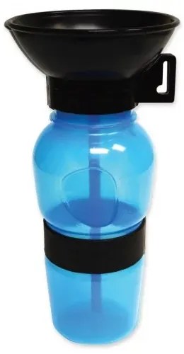 Sticlă de voiaj pentru câini cu bol - 500 ml - DOGS Collection