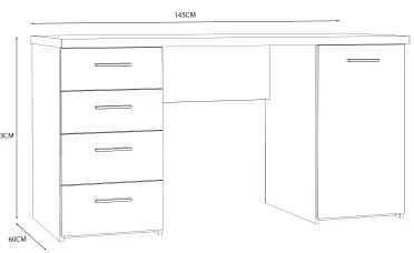 Birou ARENO, maro/grafit