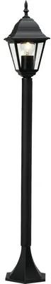 Stalp pitic Nissi E27 max. 1x60W, 100 cm, pentru exterior IP44, negru