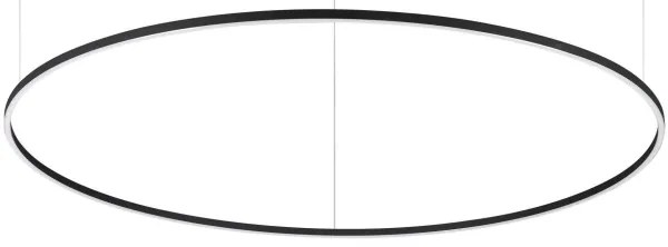 Ideal Lux - Candelabru LED ORACLE suspendat pe cablu, 83W/230V, 3000K, Ø 150 cm, negru