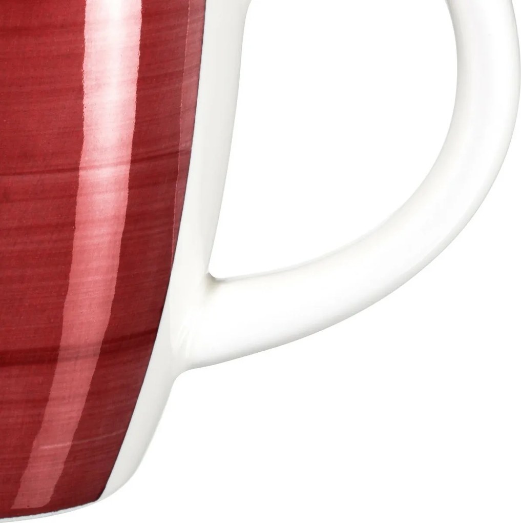 Set 6 căni Mäser Bel Tempo 380 ml, roșu