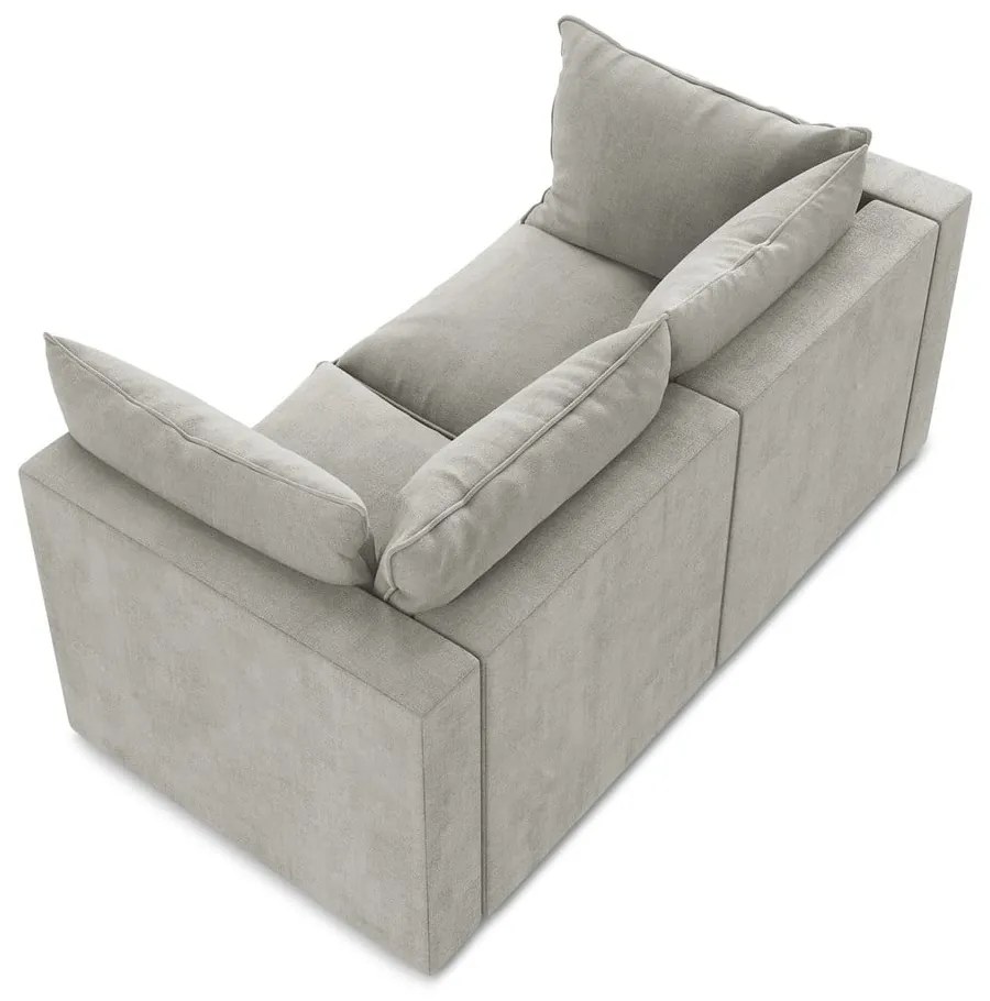 Canapea gri deschis 180 cm Manao – Makamii