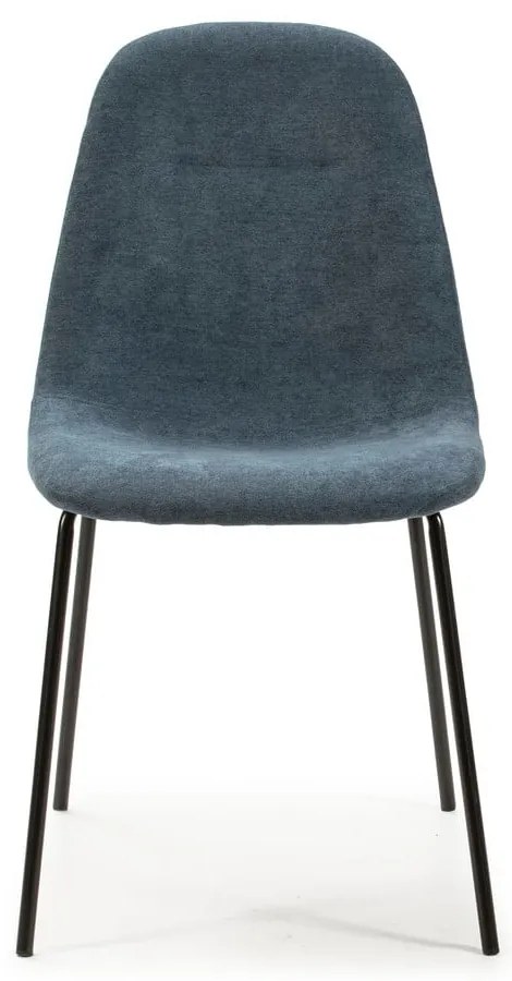 Scaune de dining albastre 4 buc. Renne – Marckeric