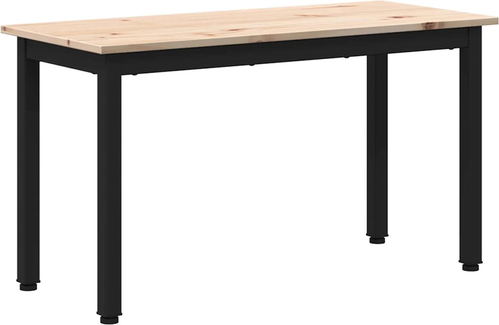 vidaXL bancă natural 80 x 35 x 45 cm Lemn de pin masiv