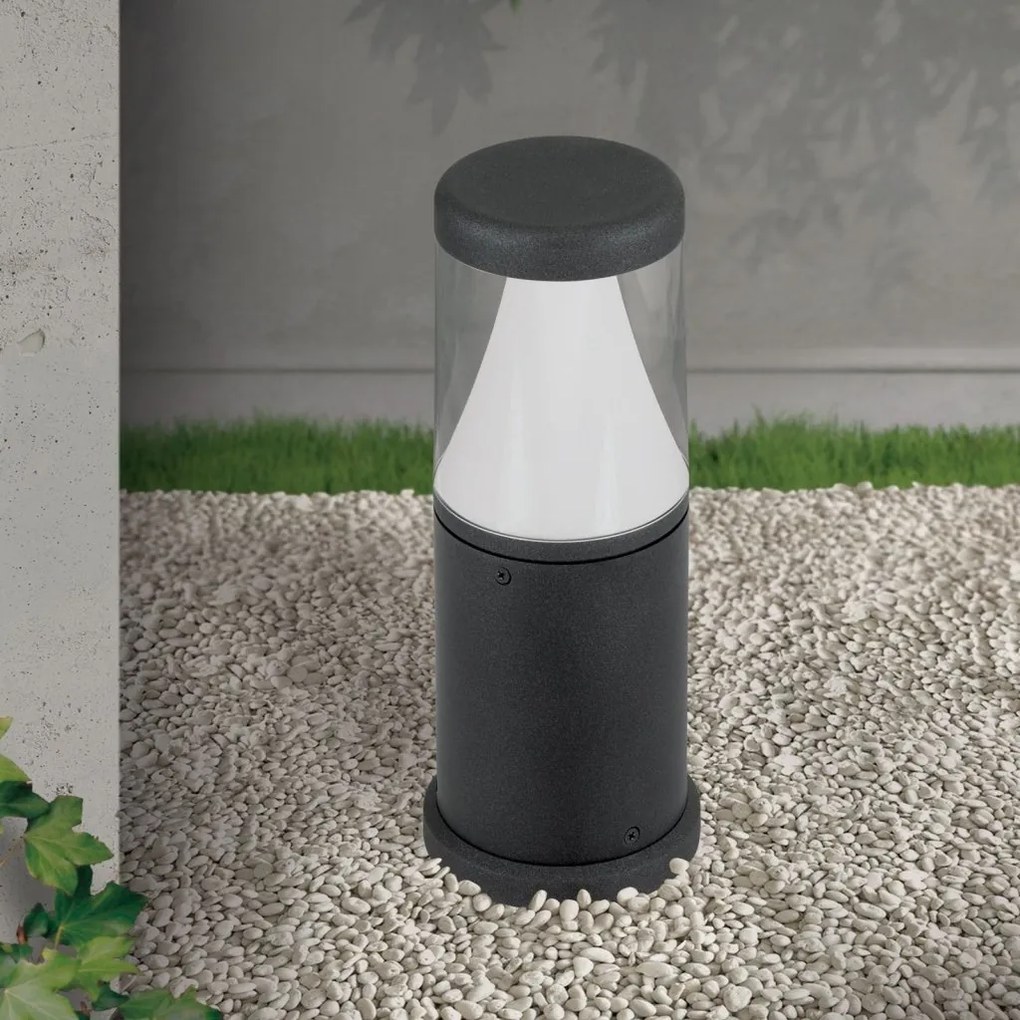 Mini Stalp LED iluminat exterior modern IP65 MIDNIGHT H-30cm