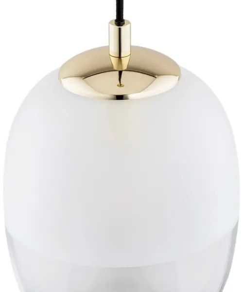 Lustră pe cablu BALTIMORE 1xE27/15W/230V aurie Argon 4675