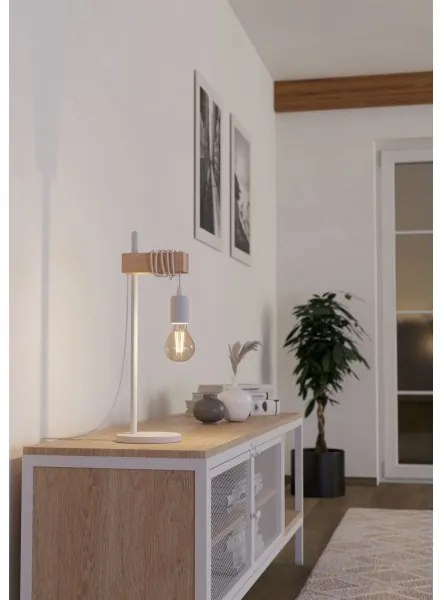 Eglo 33163 - Lampă de masă TOWNSHEND 1xE27/10W/230V