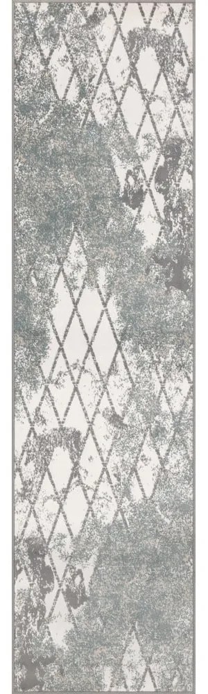 Covor tip traversă albastru prăfuit 80x300 cm Sensi Gepi – FD