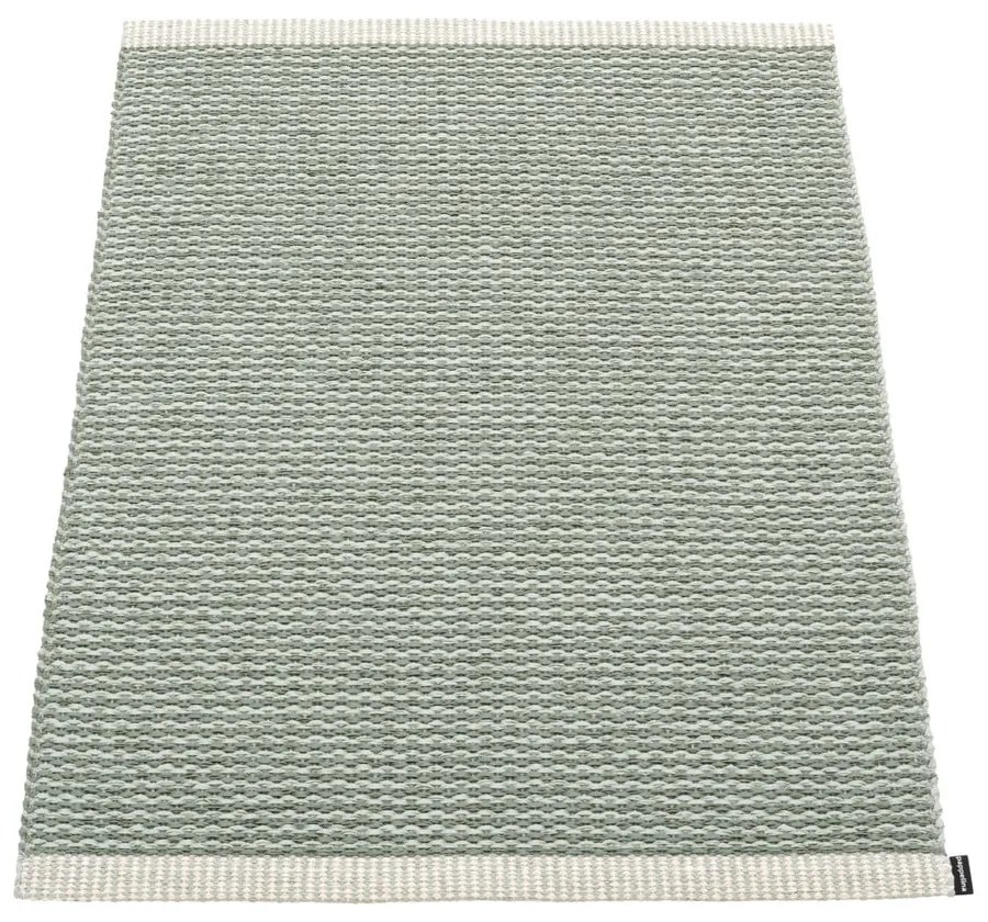 Covor pentru exterior și interior verde deschis 60x85 cm Mono Sage Army – Pappelina