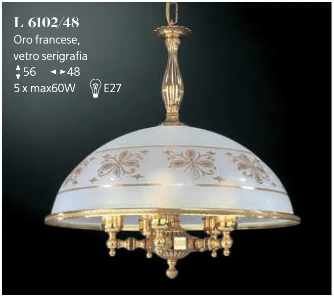Lustra, Pendul clasic design italian realizat manual 6102