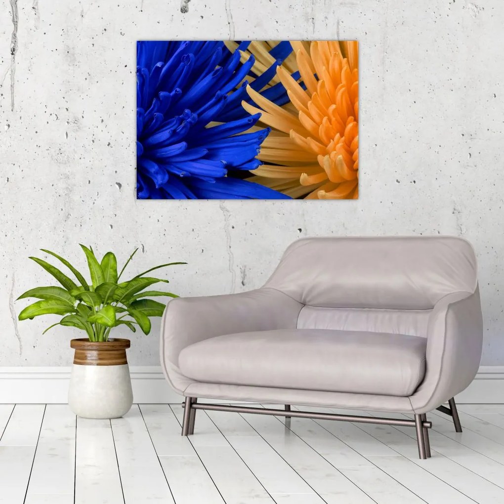 Tablou detailat cu flori (70x50 cm)