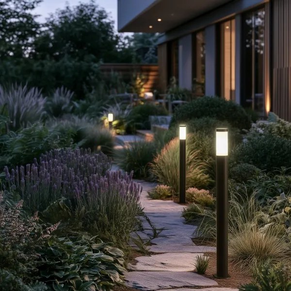 BRILAGI - Lampă LED de exterior ELIA 1xE27/7W/230V 4000K IP44 100 cm antracit