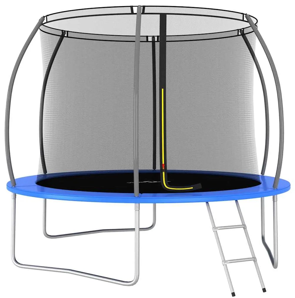 vidaXL Set trambulină rotundă, 305 x 76 cm, 150 kg