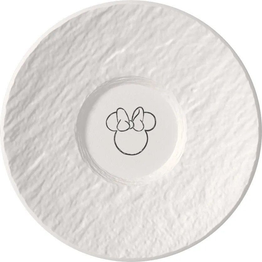 Farfurie espresso Manufacture Rock albă - Mickey Mouse - Villeroy & Boch
