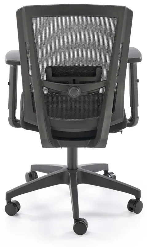Scaun de birou Paredes negru H107 cm