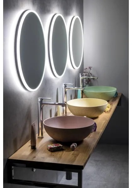 Baterie de lavoar Sapho PAX 31,5 cm crom lucios