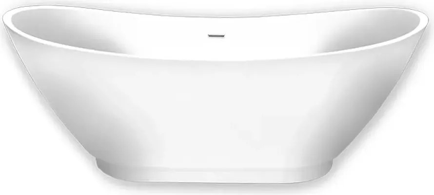 Cada freestanding Florida Anemona 168x75 cm alb lucios