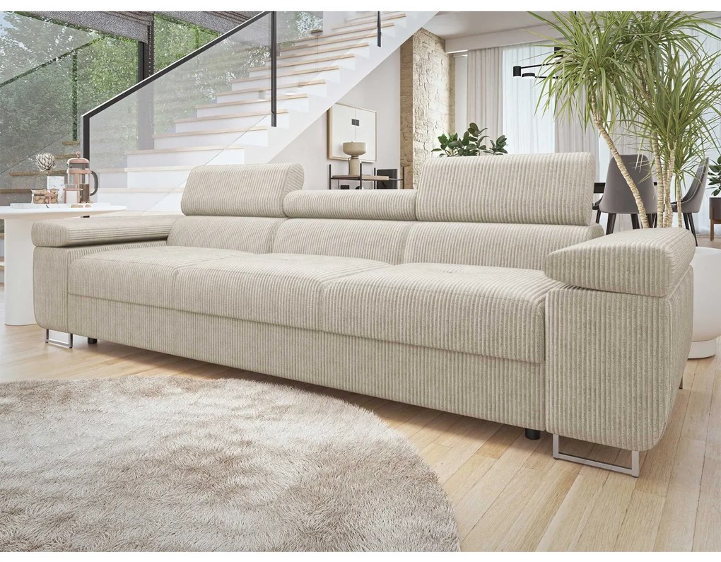 Canapea Terazuro 3 S (crem + Negru) . Promo -17%. 1104611