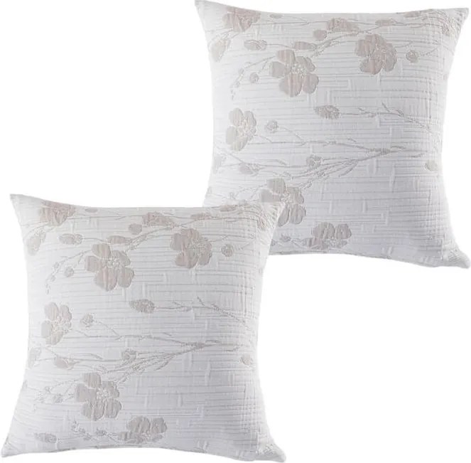 VIALMAN Set de 2 feţe pernuţe SOFIA bej 40 x 40 cm