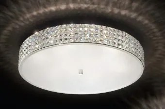 Plafoniera moderna 12 becuri G9 PASHA 087870 IDEAL LUX