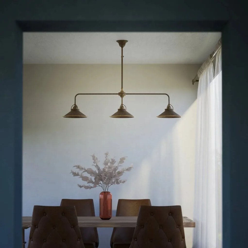 Lustra stil industrial din alama personalizabila Alice