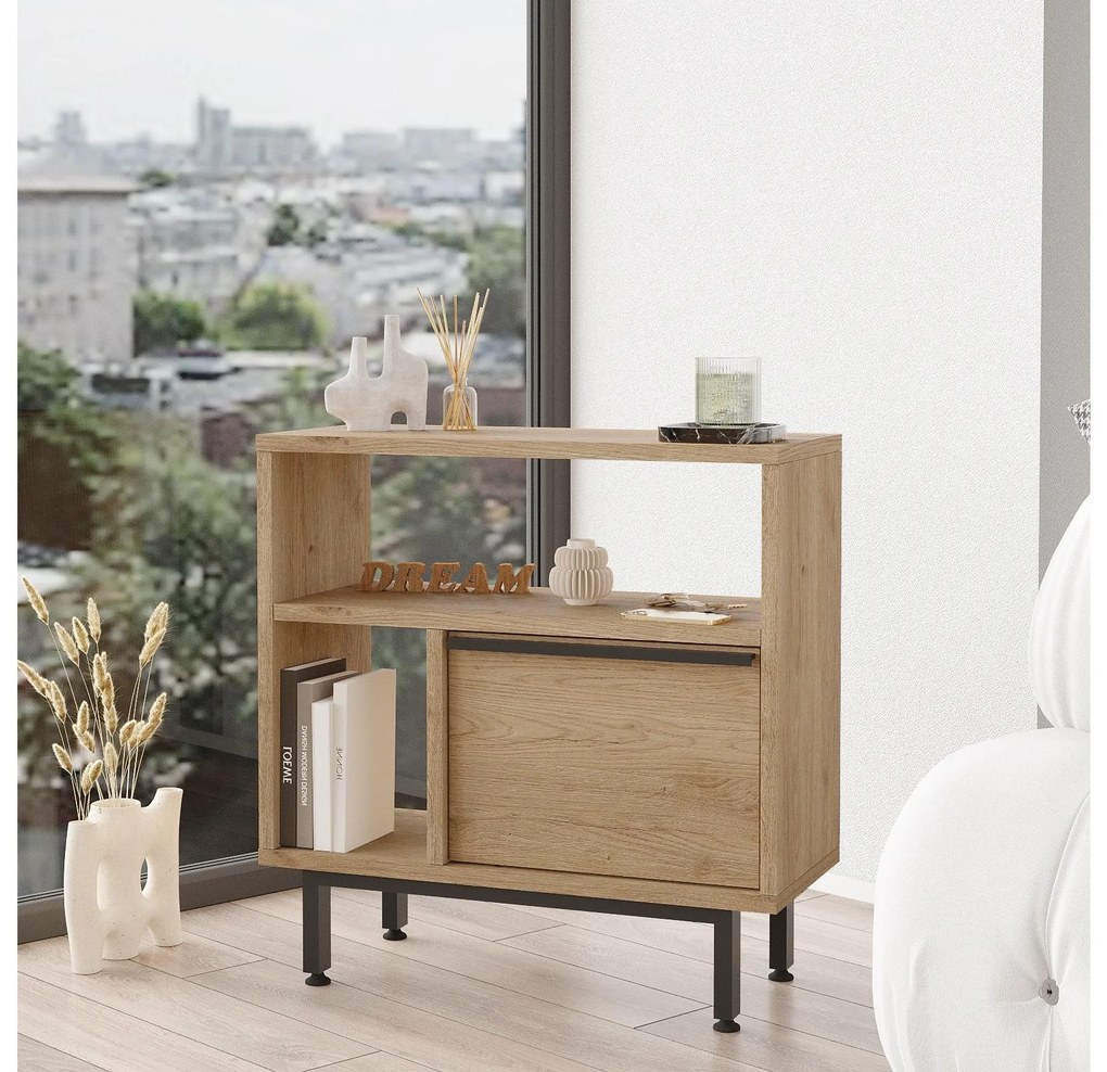 Măsuță laterală Nimelo 5 (nuc). Promo -28%. 1094787