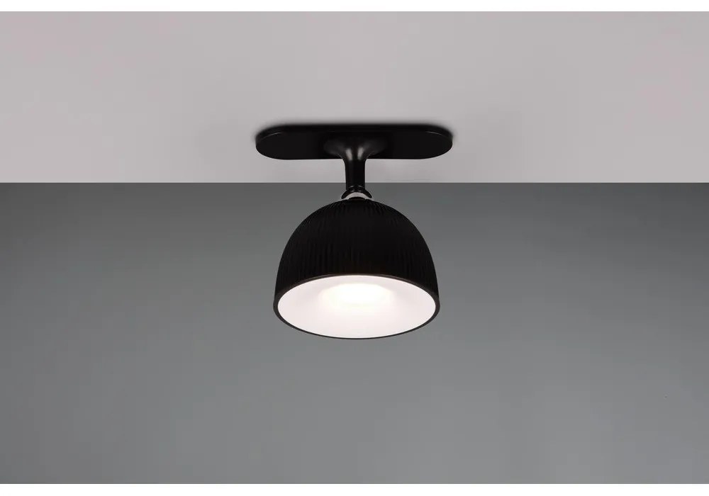 Veioză neagră LED cu intensitate reglabilă/cu clemă (înălțime 41 cm) Maxima – Trio