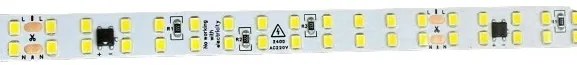 Bandă LED – 240 LED/m, 12 W/m, Lumină Neutră 4000 K, 10 m – 220 V