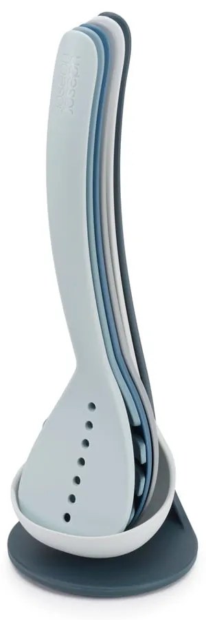 Set 6 ustensile de bucătărie cu suport Joseph Joseph Nest Utensils Plus, albastru