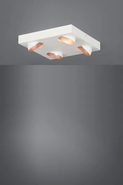 Eglo 39377 - Plafonieră LED RONZANO 4xLED/3,3W/230V