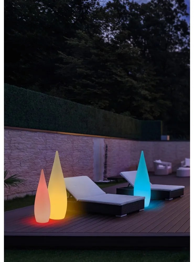 Corp de iluminat pentru exterior cu control prin telecomandă ø 37 cm Palmas – Reality