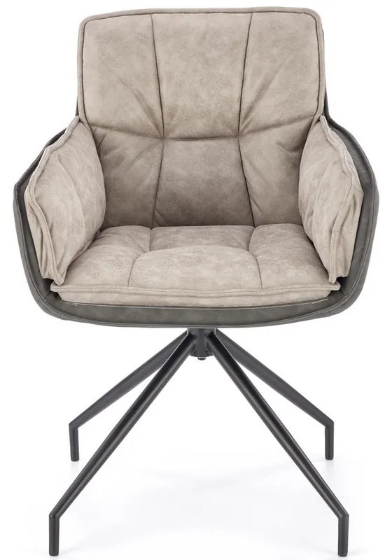 Scaun de bucaterie Ormond, gri