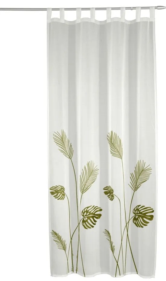 Perdea albă-verde din voal 135x245 cm – Sehlbach