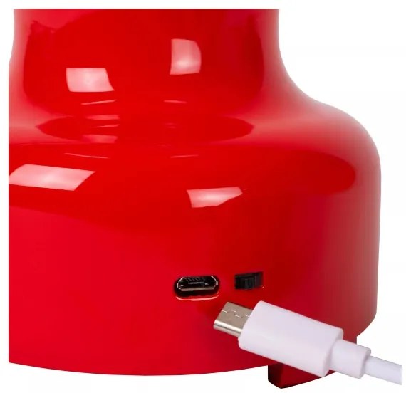 Lampă LED dimabilă de masă Lucide 74516/02/32 JASON LED/2W/230V roșu