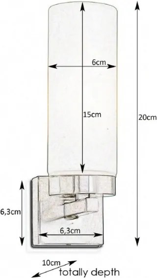 Aplică pentru baie STELLA 1xE14/40W/230V IP44 Markslöjd 234744