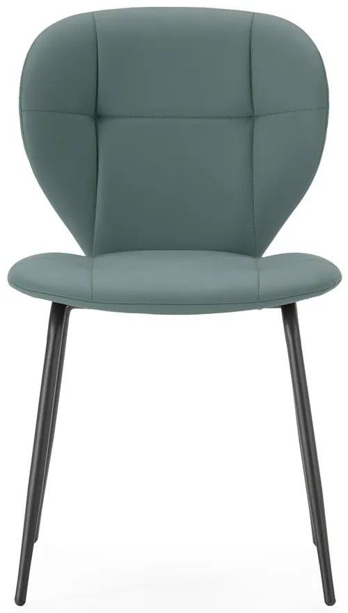 Scaune de dining verde-închis 2 buc. Maura – Marckeric