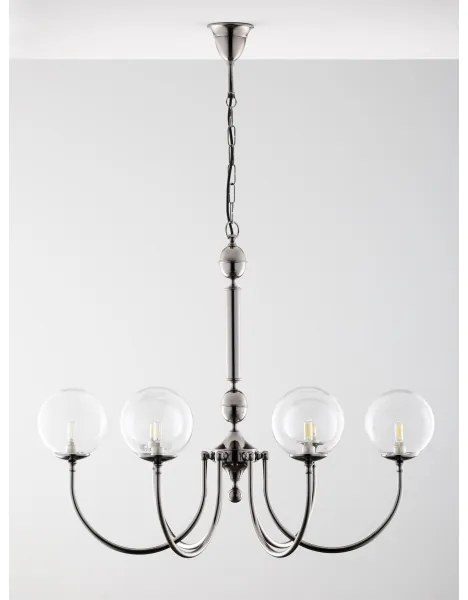 Lustră pe lanț Jupiter 2022 BRILLANTE 6xG9/10W/230V crom lucios