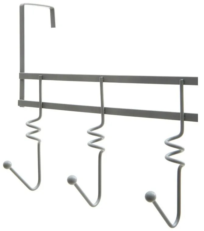 Cuier de ușă gri din metal 46 cm Jaxen – Premier Housewares