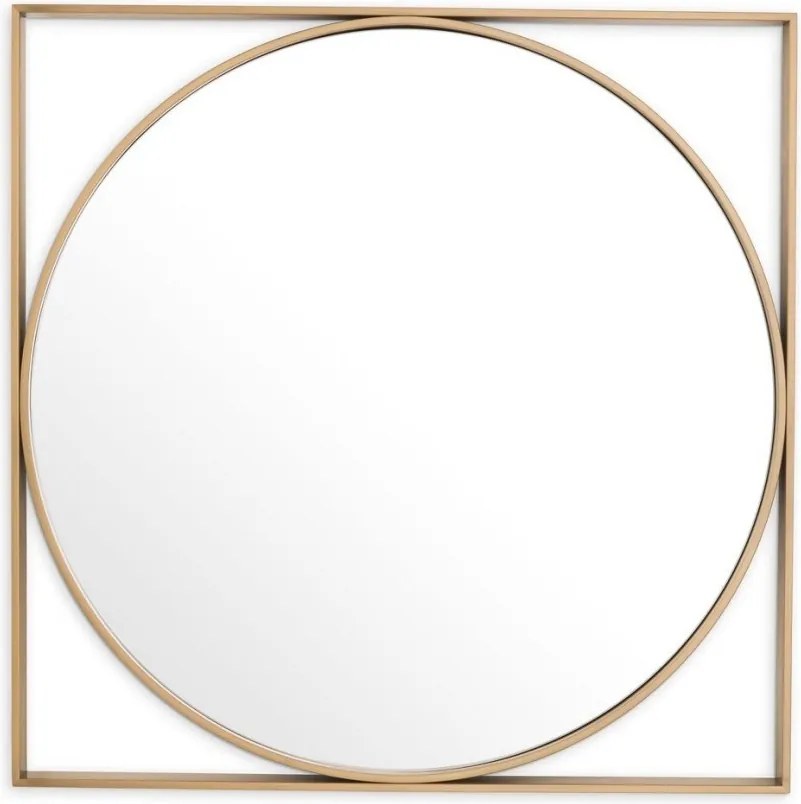 Oglinda decorativa LUX Montauk, alama antica 90x90cm 116032 HZ