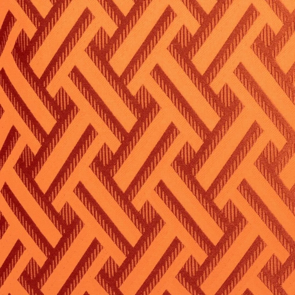 Perna decorativa design LUX Doris L orange, 60x60cm
